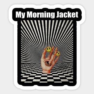 Illuminati Hand Of My Morning Jacket Sticker